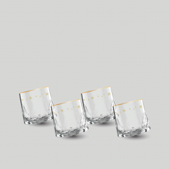 เซตของขวัญ แก้ววิสกี้ DAZZLING WHISKY GLASS 305 ML – CONFETTI PARTY